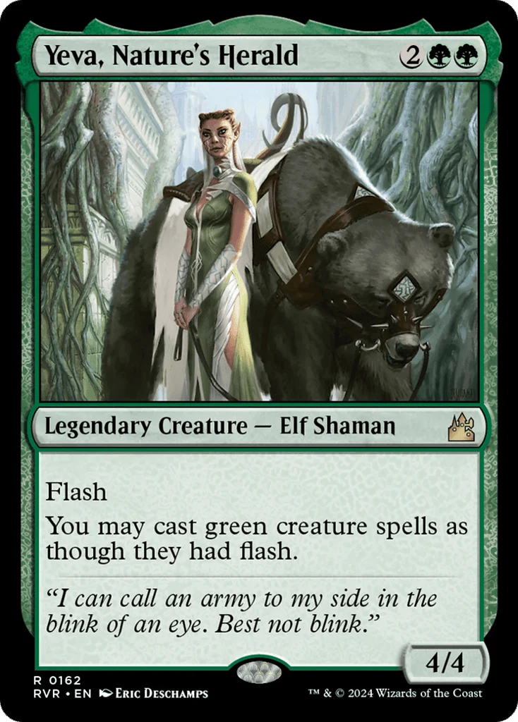 Yeva, Nature's Herald · Ravnica Remastered