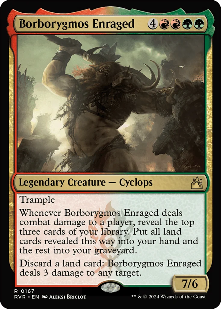 Borborygmos Enraged · Ravnica Remastered