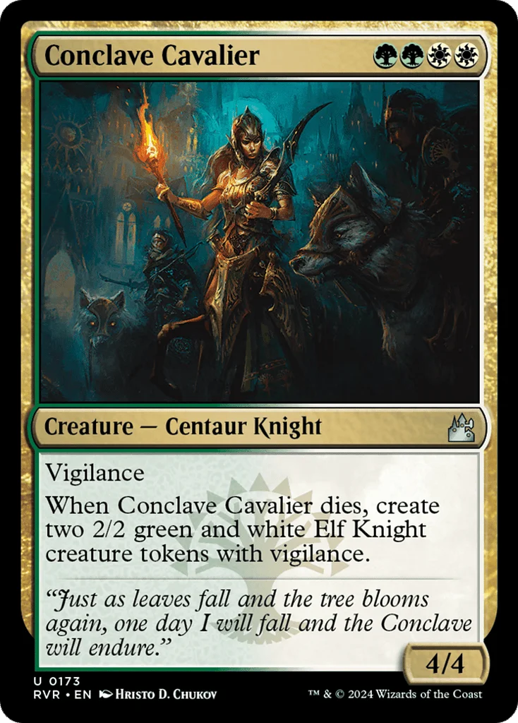 Conclave Cavalier · Ravnica Remastered