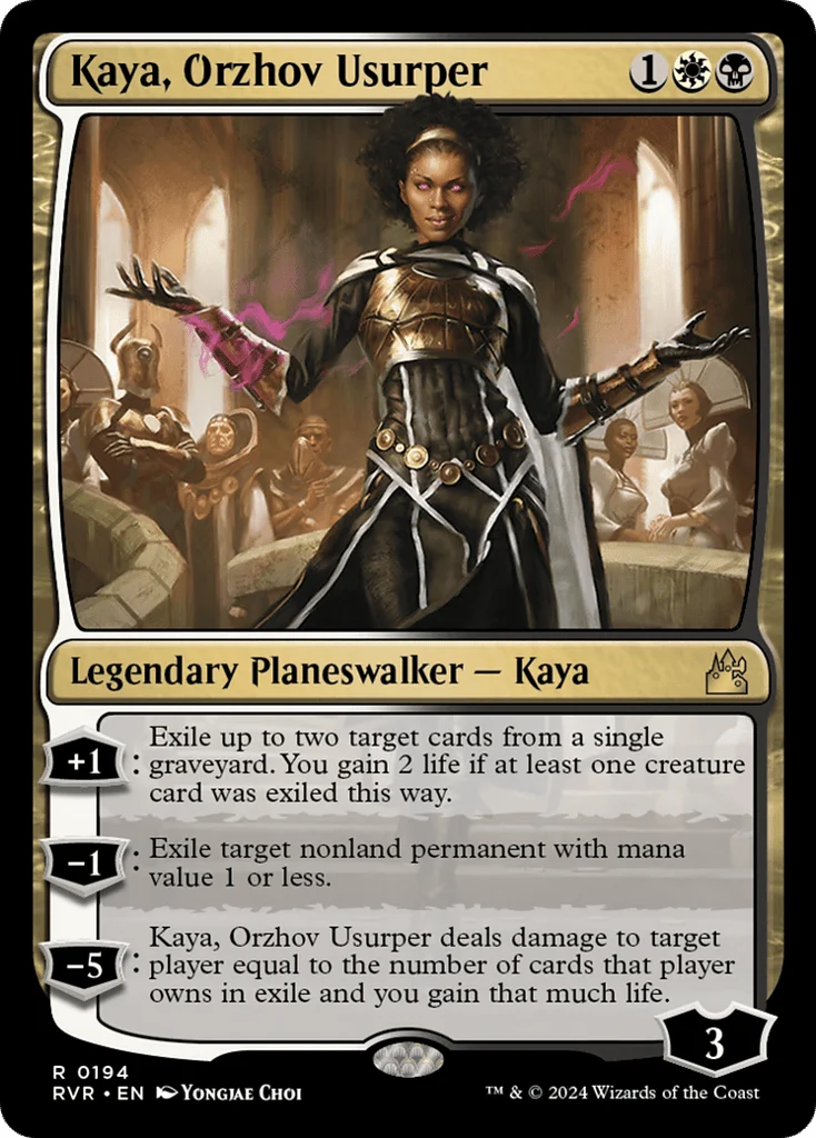 Kaya, Orzhov Usurper · Ravnica Remastered
