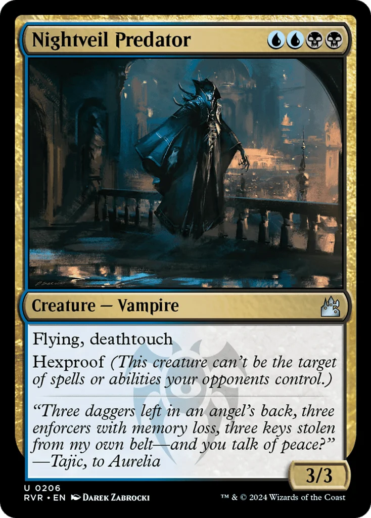 Nightveil Predator · Ravnica Remastered