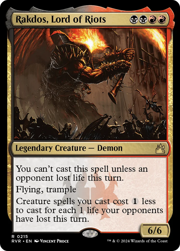 Rakdos, Lord of Riots · Ravnica Remastered