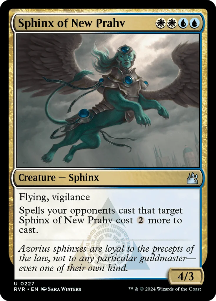 Sphinx of New Prahv · Ravnica Remastered