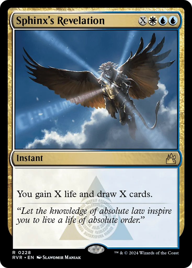 Sphinx's Revelation · Ravnica Remastered