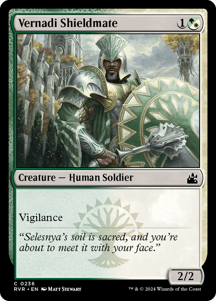 Vernadi Shieldmate · Ravnica Remastered