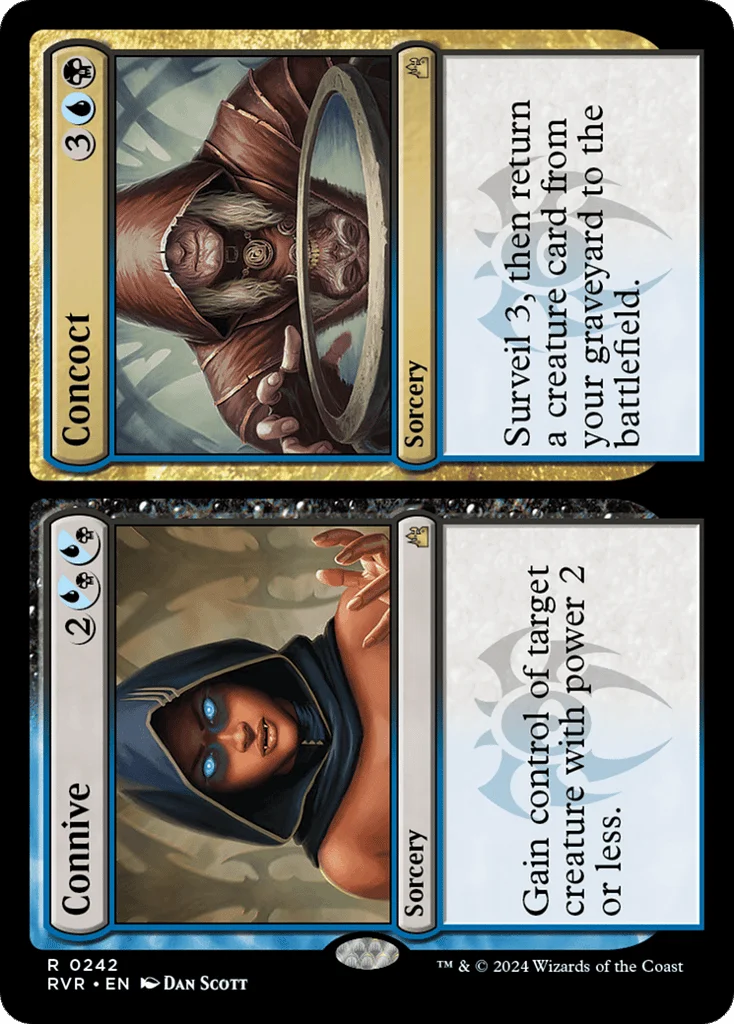 Connive // Concoct · Ravnica Remastered