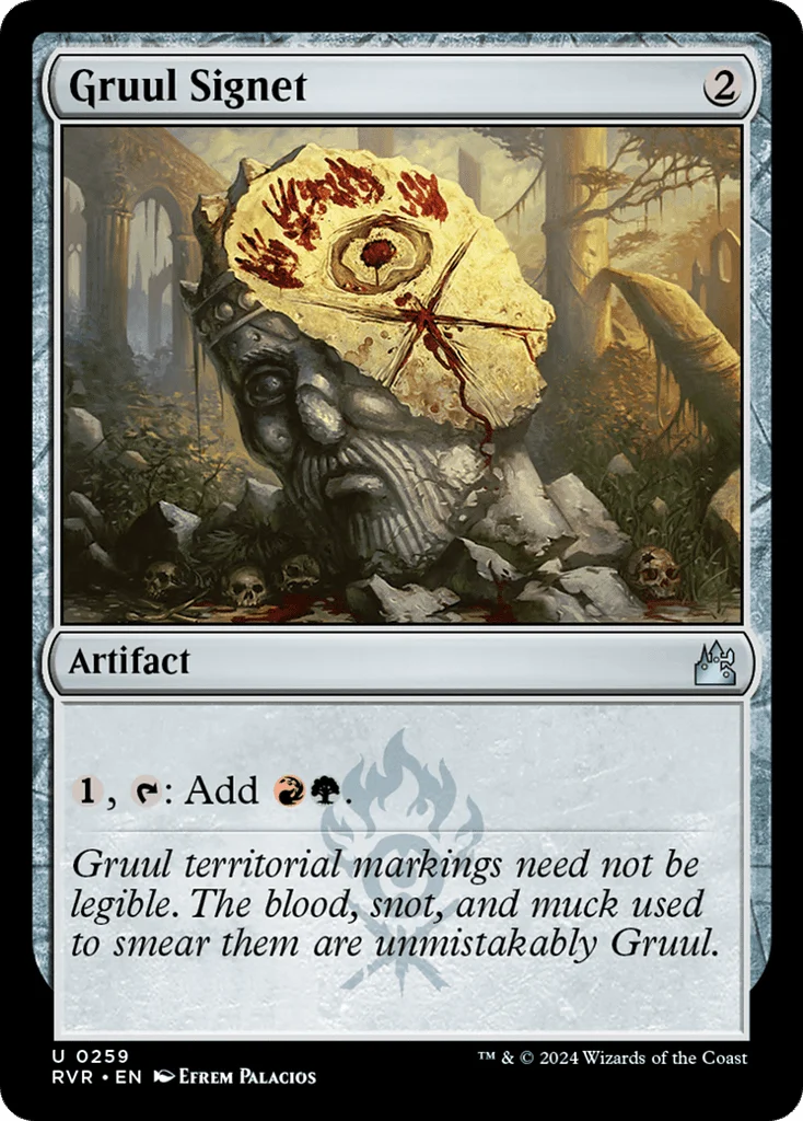 Gruul Signet · Ravnica Remastered