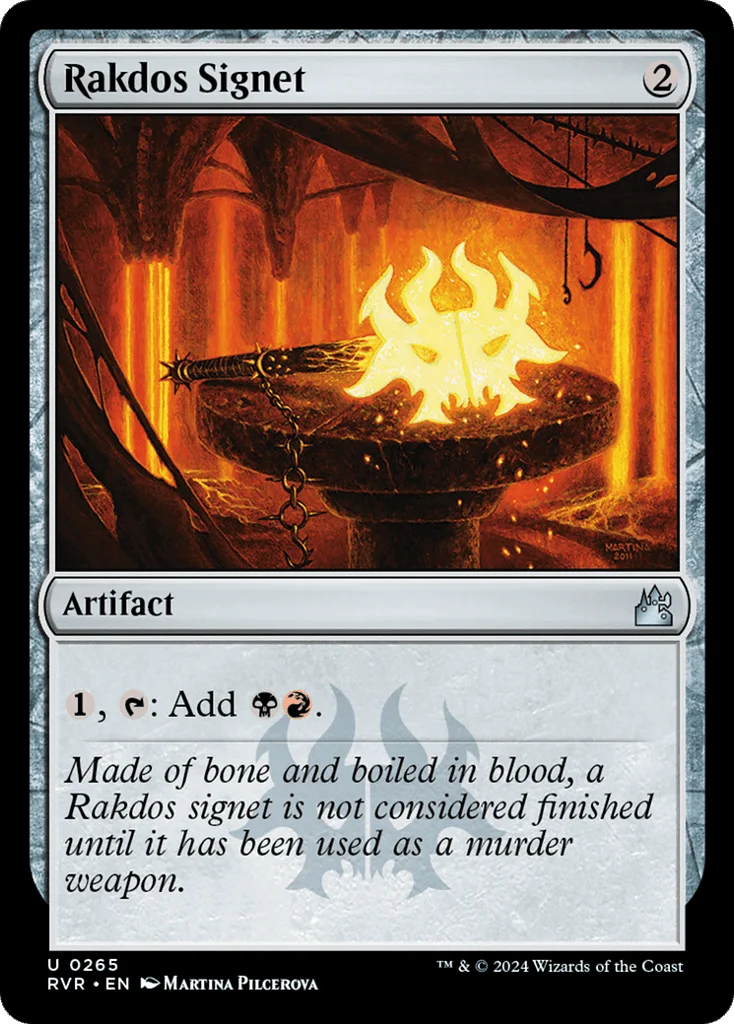 Rakdos Signet · Ravnica Remastered