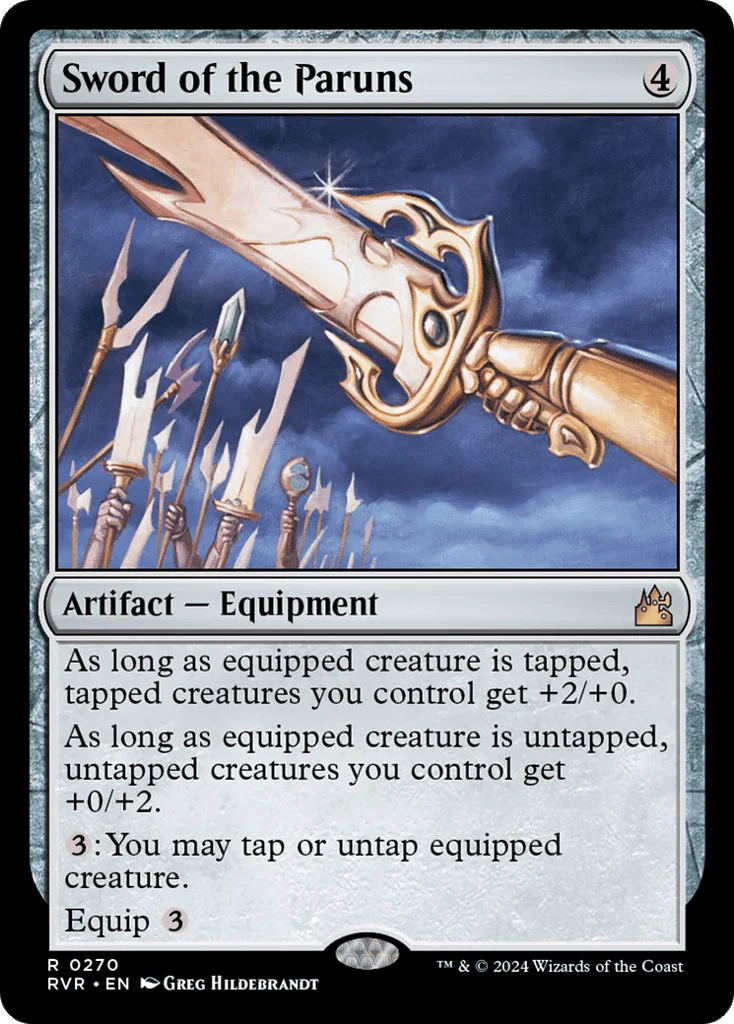 Sword of the Paruns · Ravnica Remastered