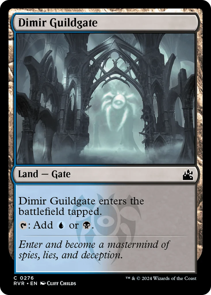 Dimir Guildgate · Ravnica Remastered