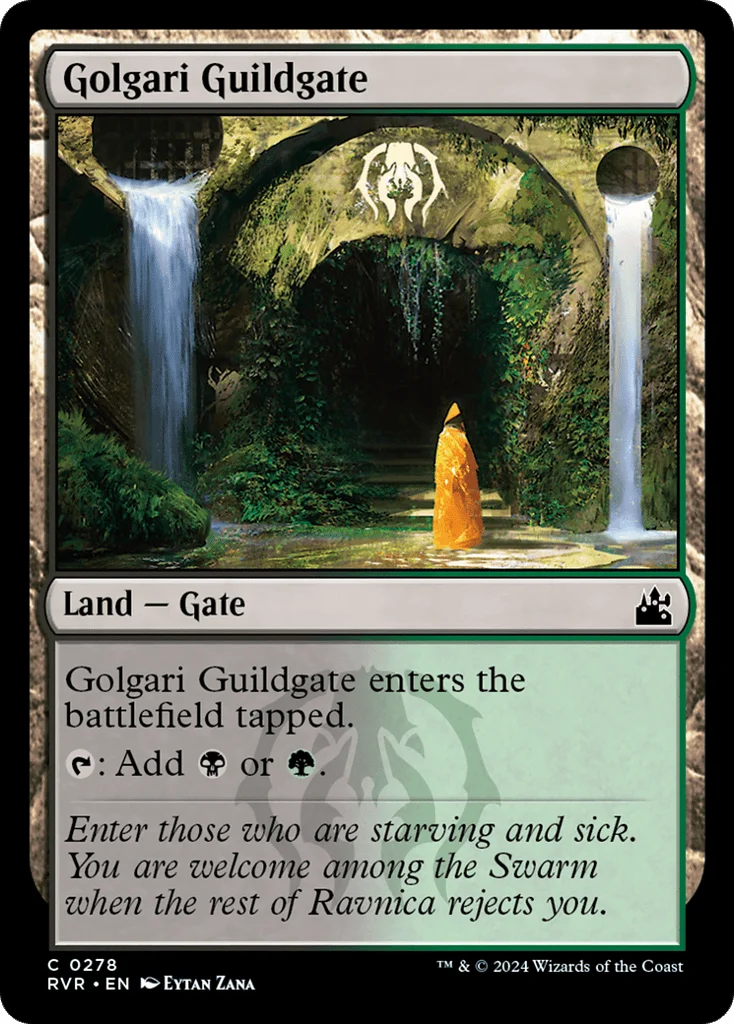 Golgari Guildgate · Ravnica Remastered