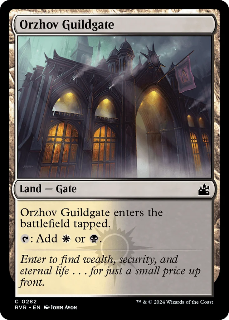 Orzhov Guildgate · Ravnica Remastered