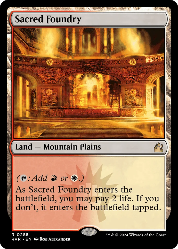 Sacred Foundry · Ravnica Remastered