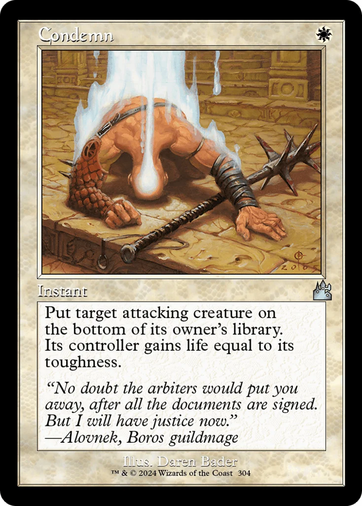 Condemn · Ravnica Remastered