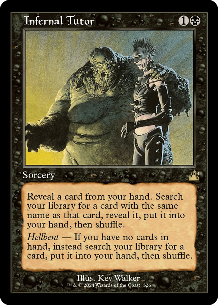 Infernal Tutor · Ravnica Remastered