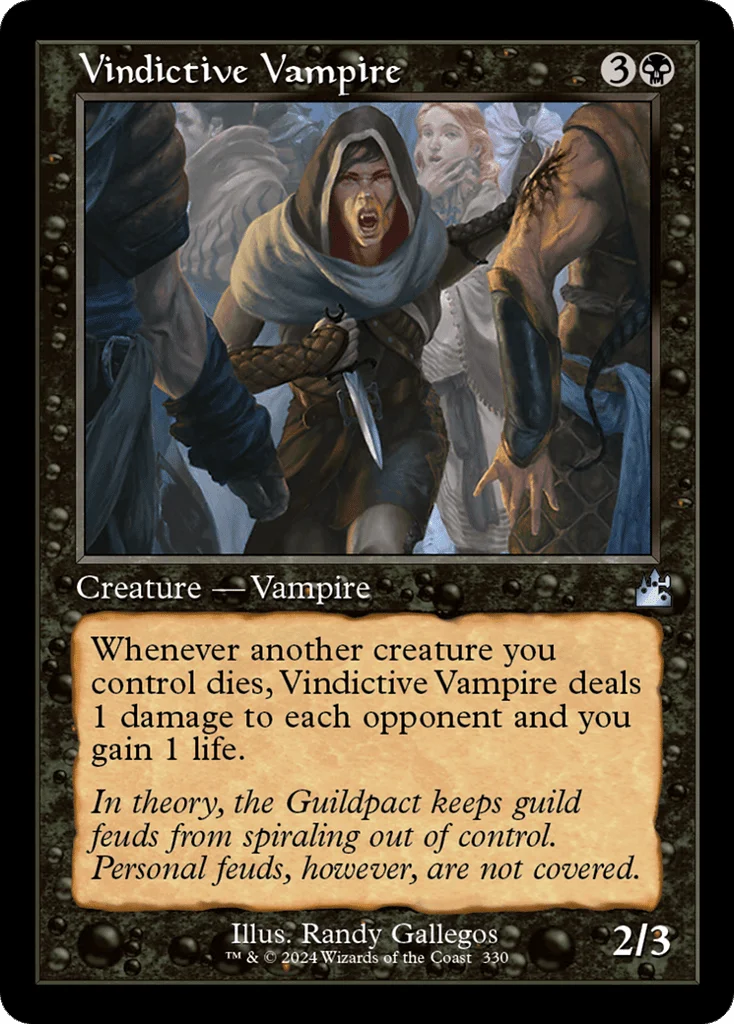 Vindictive Vampire · Ravnica Remastered