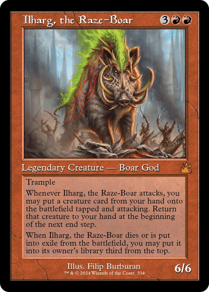 Ilharg, the Raze-Boar · Ravnica Remastered