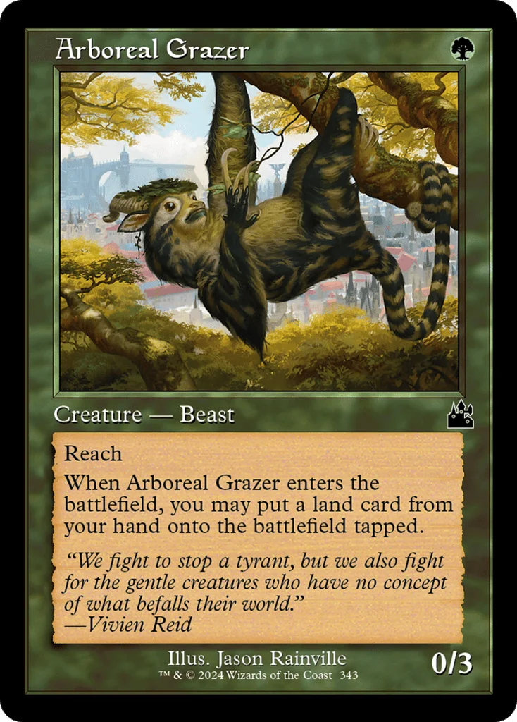 Arboreal Grazer · Ravnica Remastered