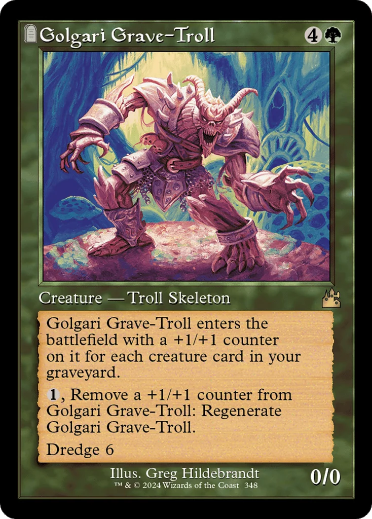 Golgari Grave-Troll · Ravnica Remastered