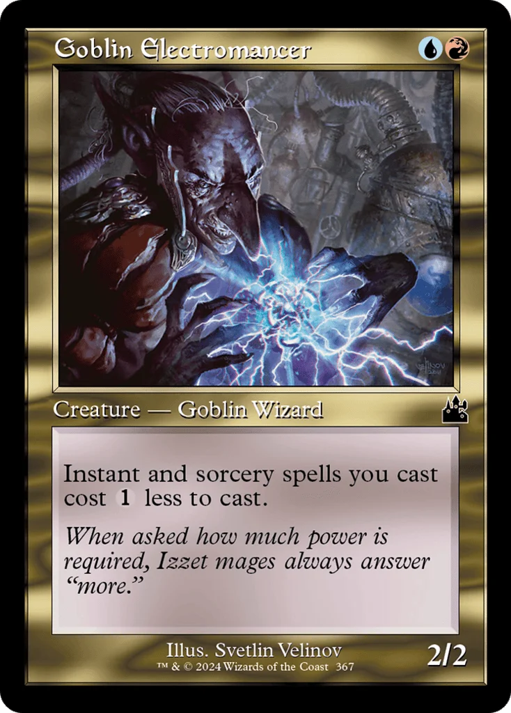 Goblin Electromancer · Ravnica Remastered