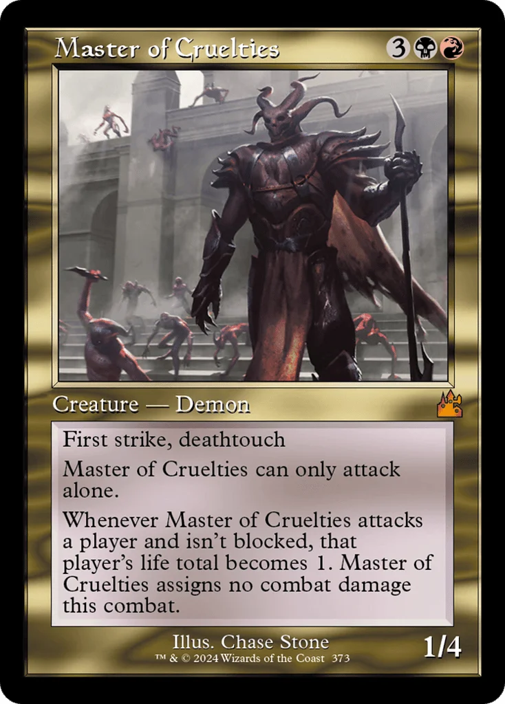 Master of Cruelties · Ravnica Remastered