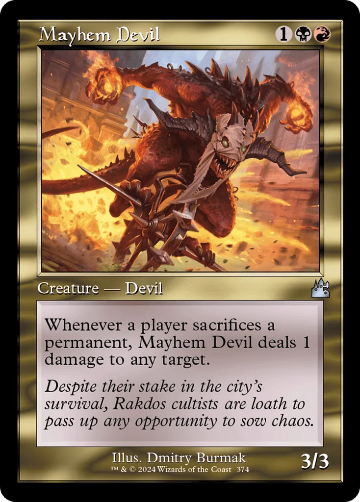 Mayhem Devil · Ravnica Remastered