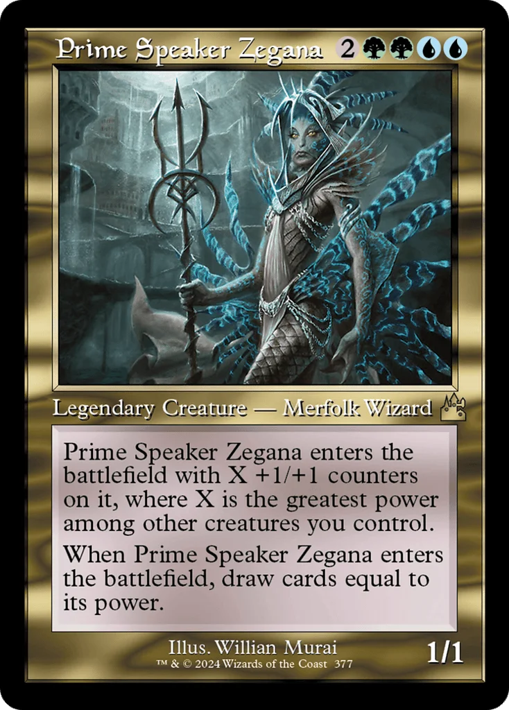 Prime Speaker Zegana · Ravnica Remastered