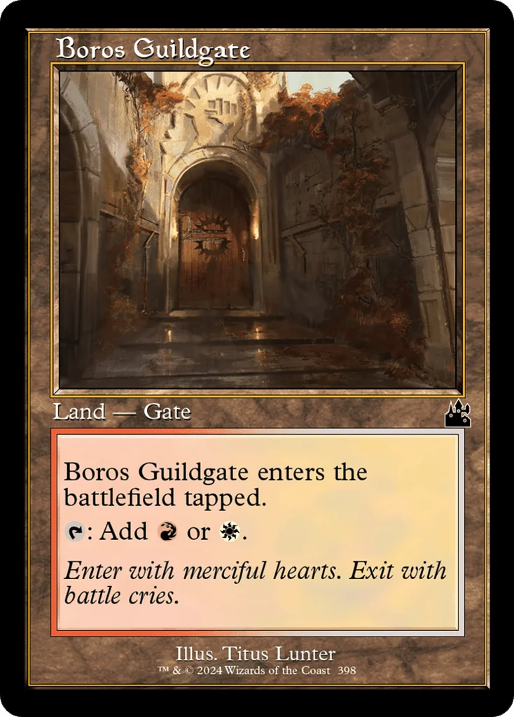 Boros Guildgate · Ravnica Remastered