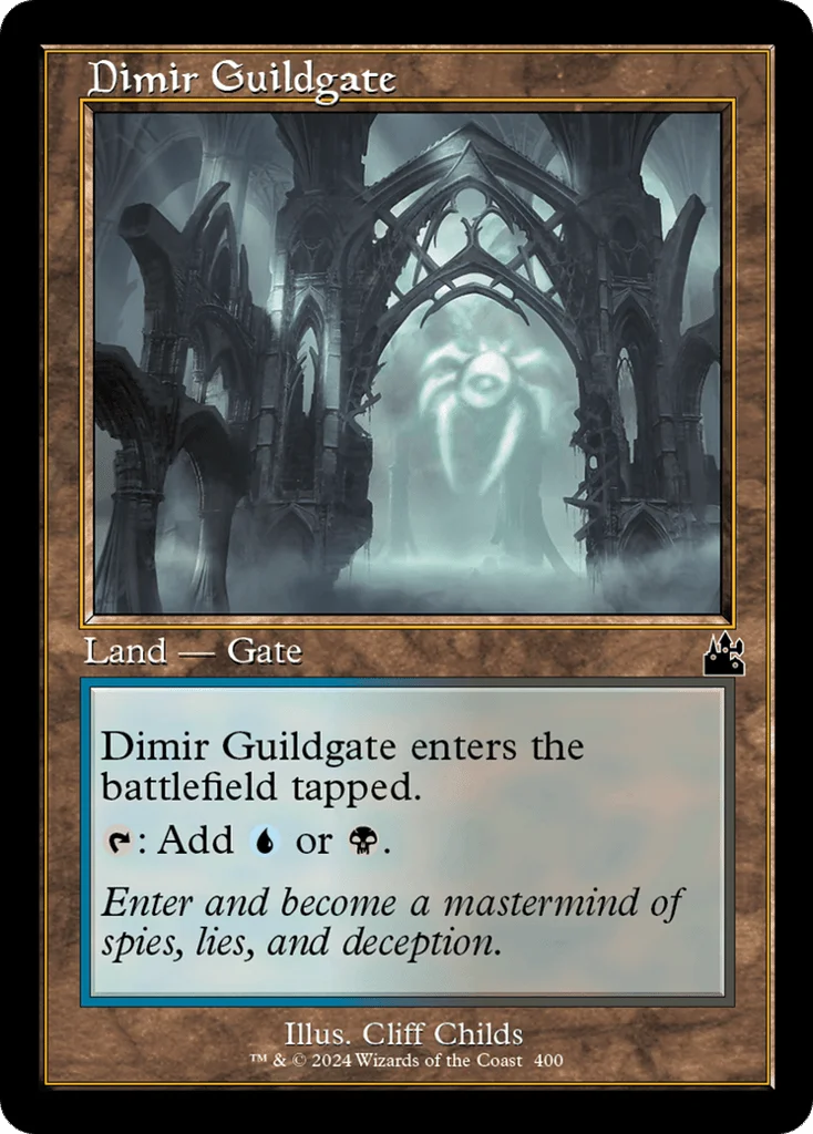 Dimir Guildgate · Ravnica Remastered