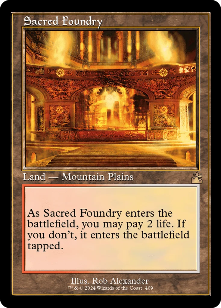 Sacred Foundry · Ravnica Remastered