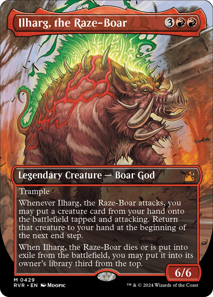 Ilharg, the Raze-Boar · Ravnica Remastered