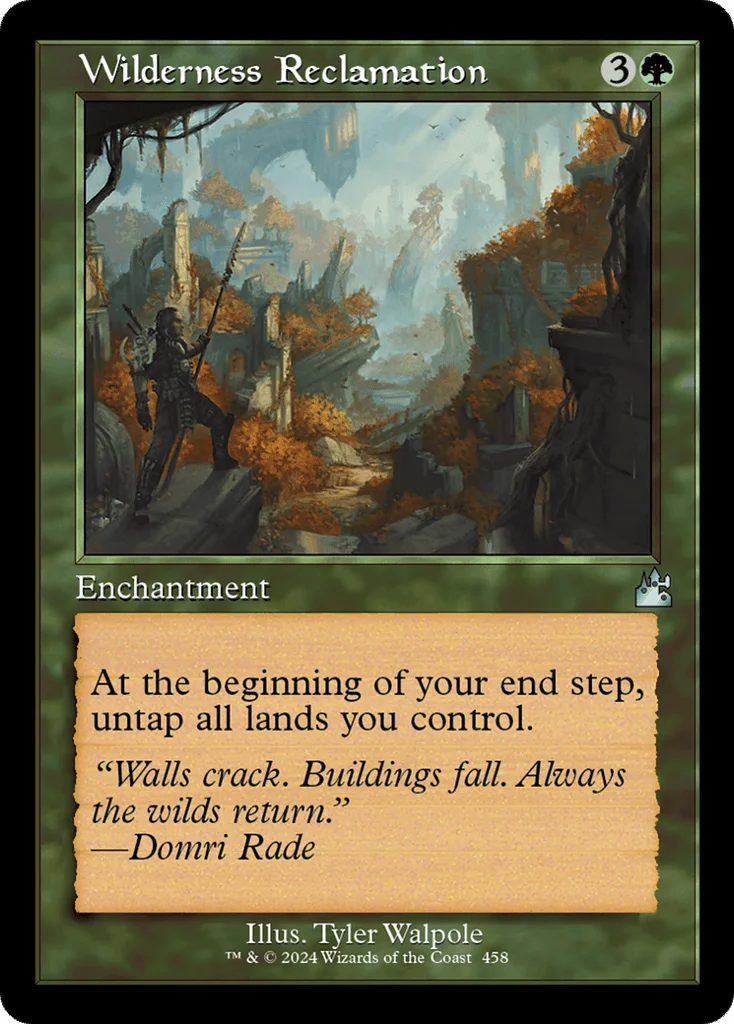 Wilderness Reclamation · Ravnica Remastered