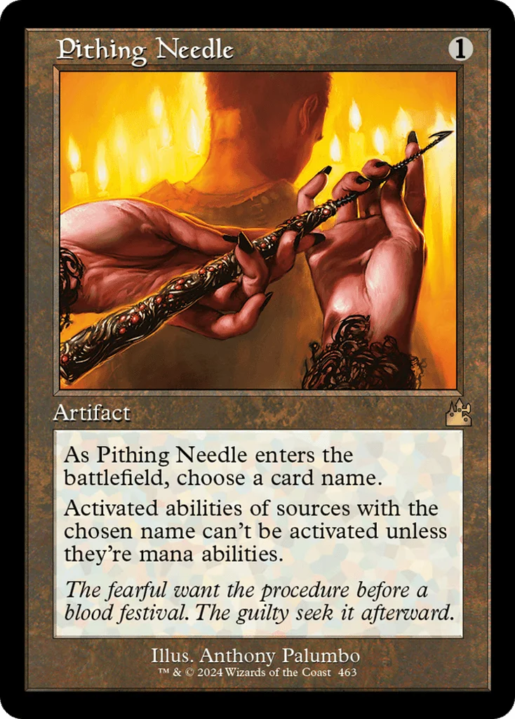Pithing Needle · Ravnica Remastered