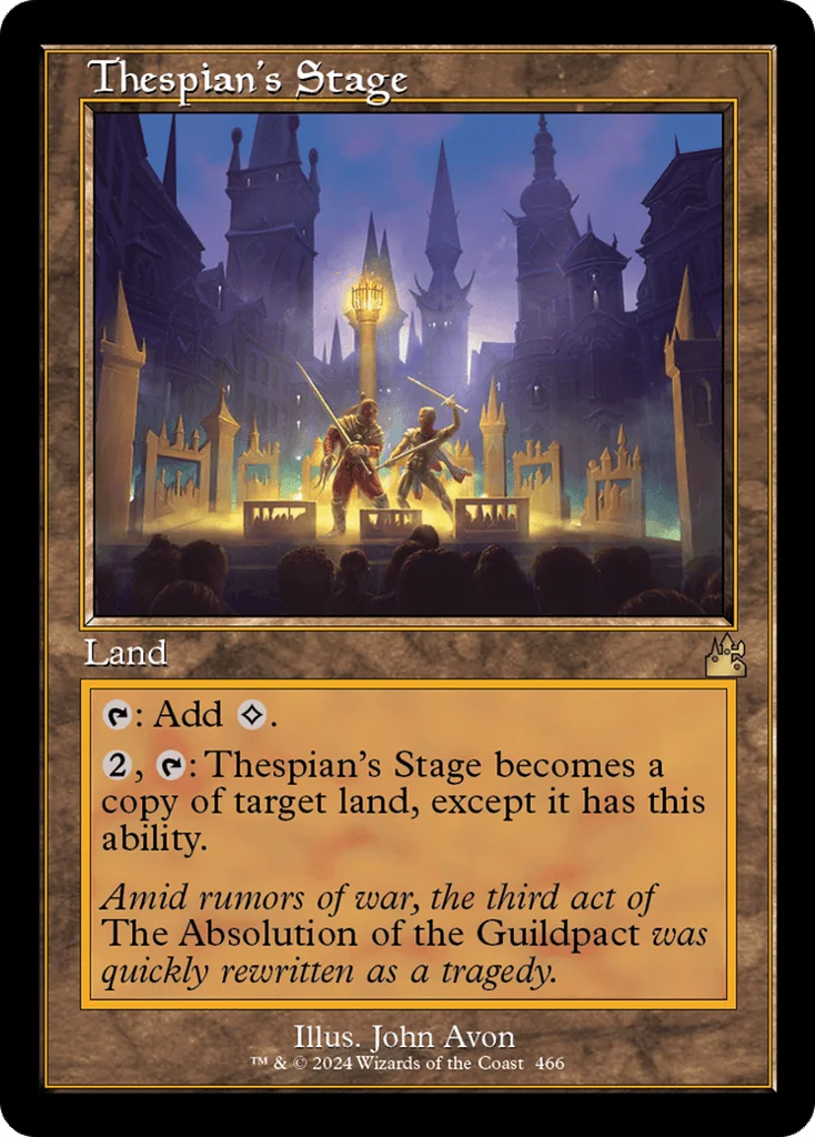 Thespian's Stage · Ravnica Remastered
