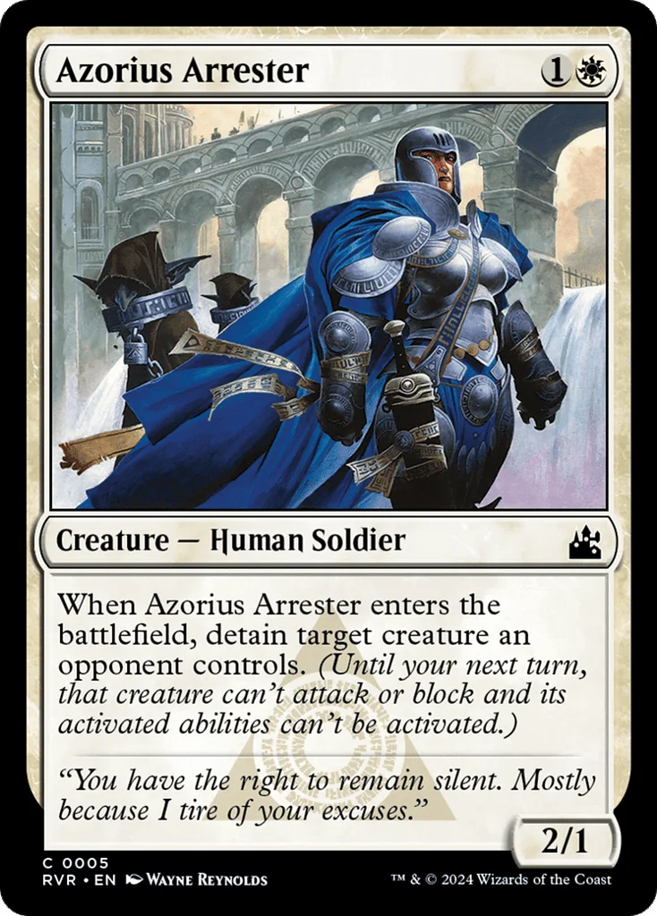 Azorius Arrester · Ravnica Remastered