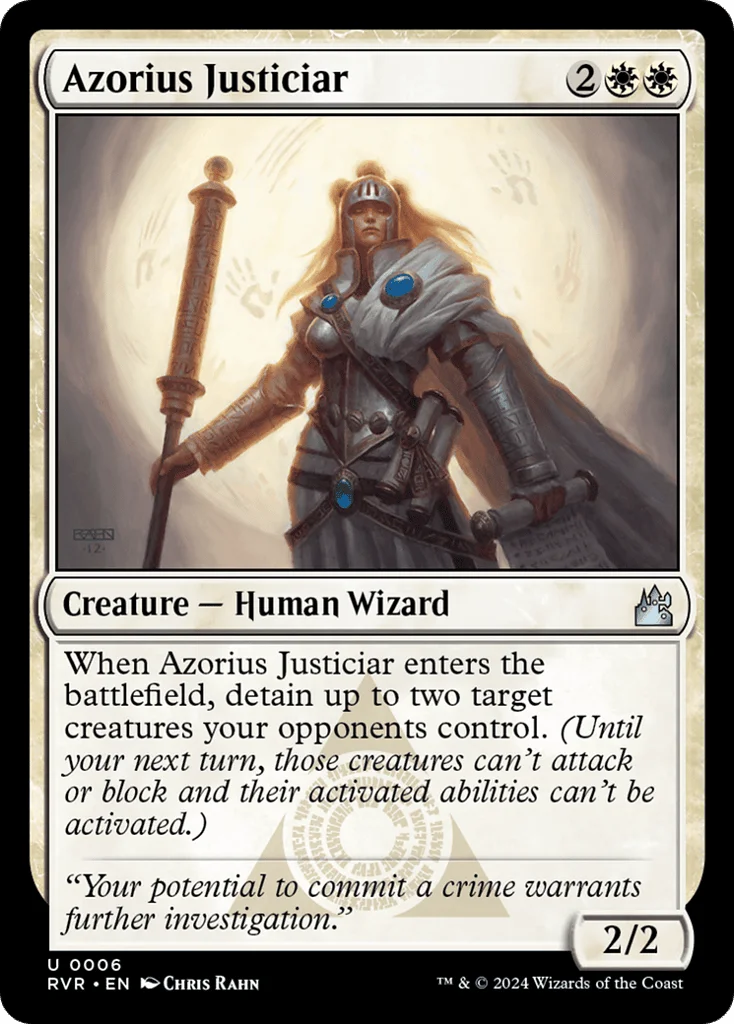Azorius Justiciar · Ravnica Remastered
