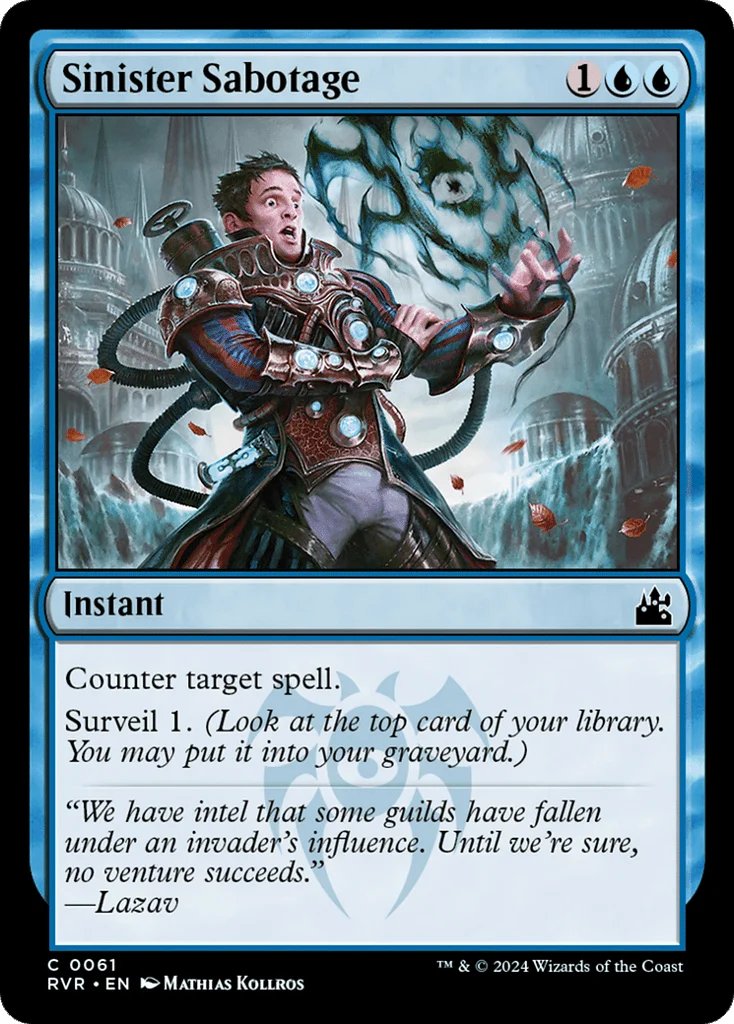 Sinister Sabotage · Ravnica Remastered