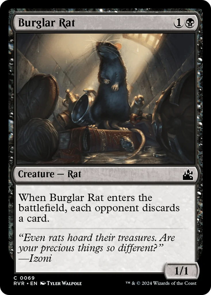 Burglar Rat · Ravnica Remastered