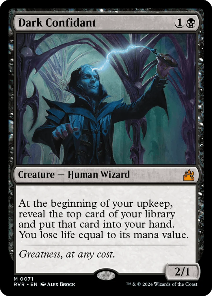 Dark Confidant · Ravnica Remastered