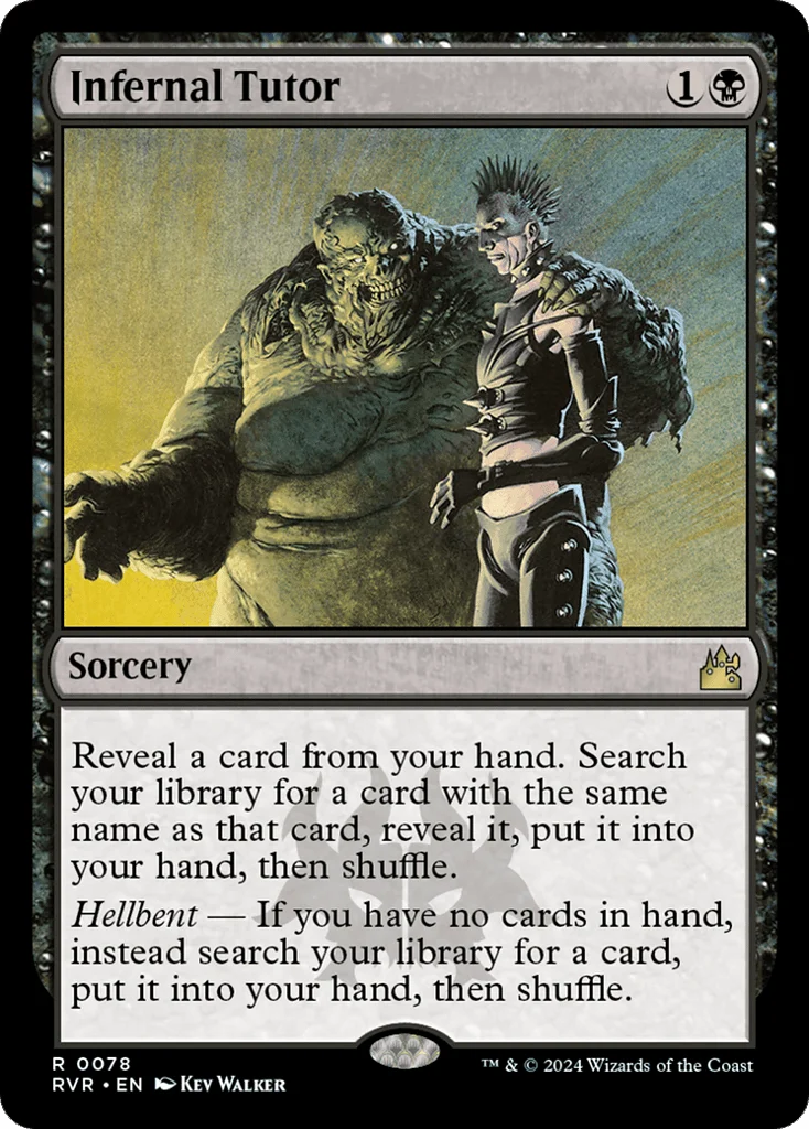 Infernal Tutor · Ravnica Remastered