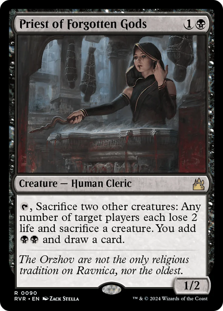 Priest of Forgotten Gods · Ravnica Remastered