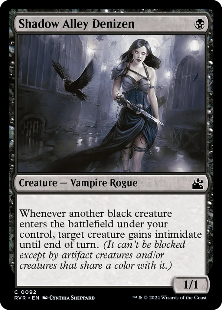Shadow Alley Denizen · Ravnica Remastered