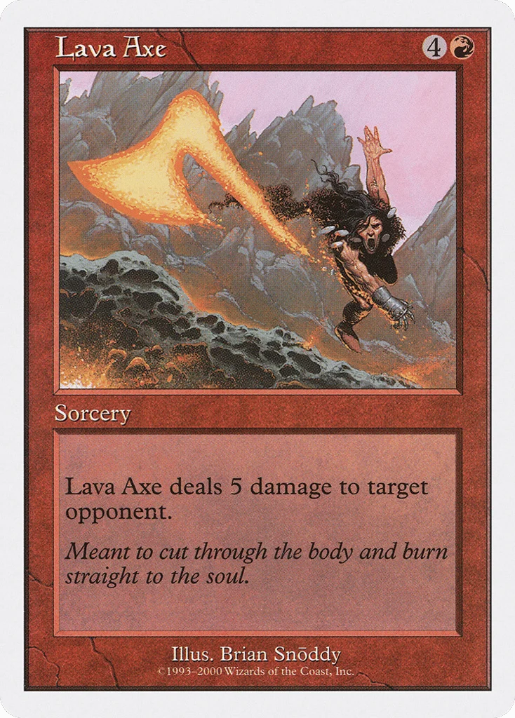 Lava Axe · Starter 2000