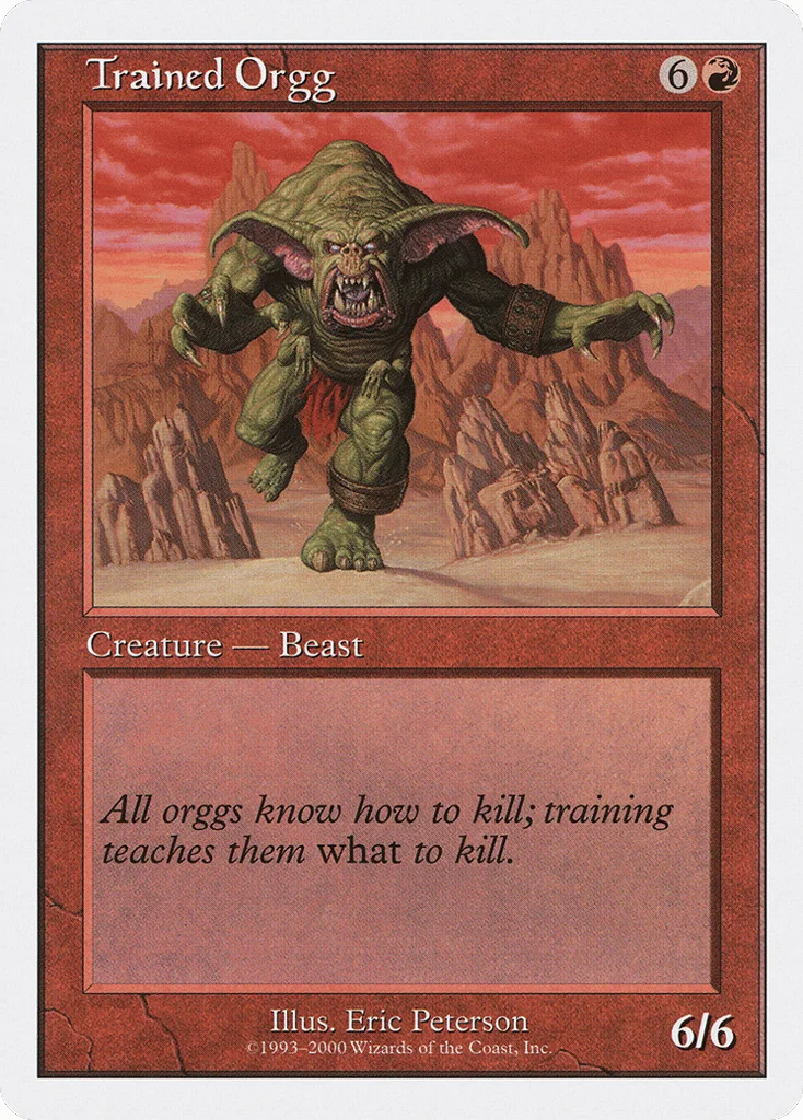 Trained Orgg · Starter 2000