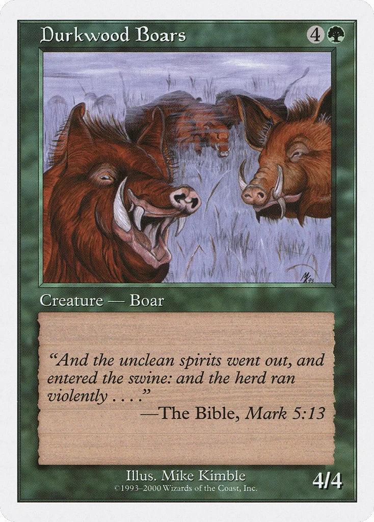 Durkwood Boars · Starter 2000