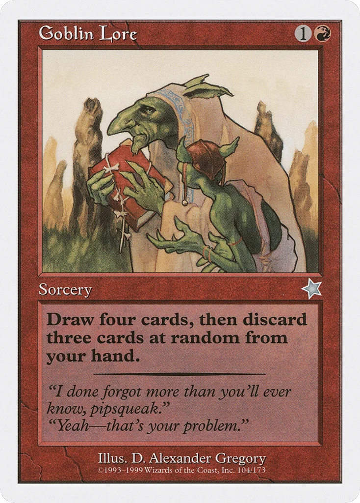 Goblin Lore · Starter 1999
