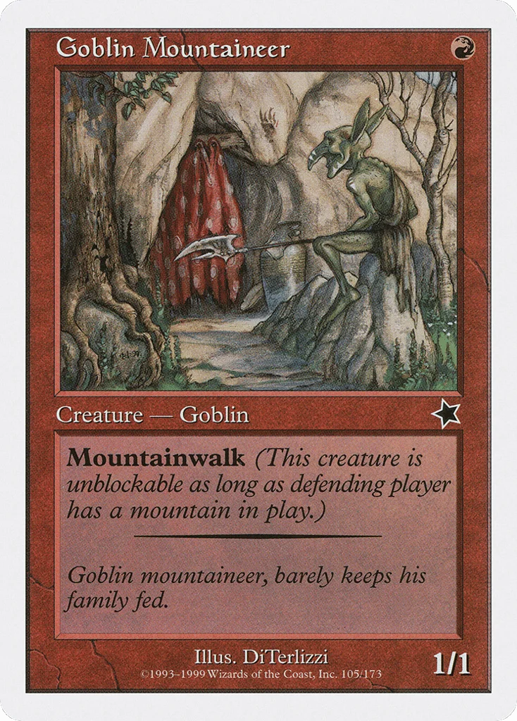 Goblin Mountaineer · Starter 1999