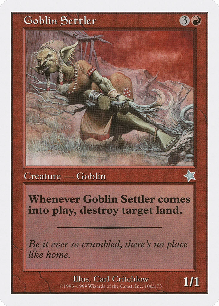 Goblin Settler · Starter 1999