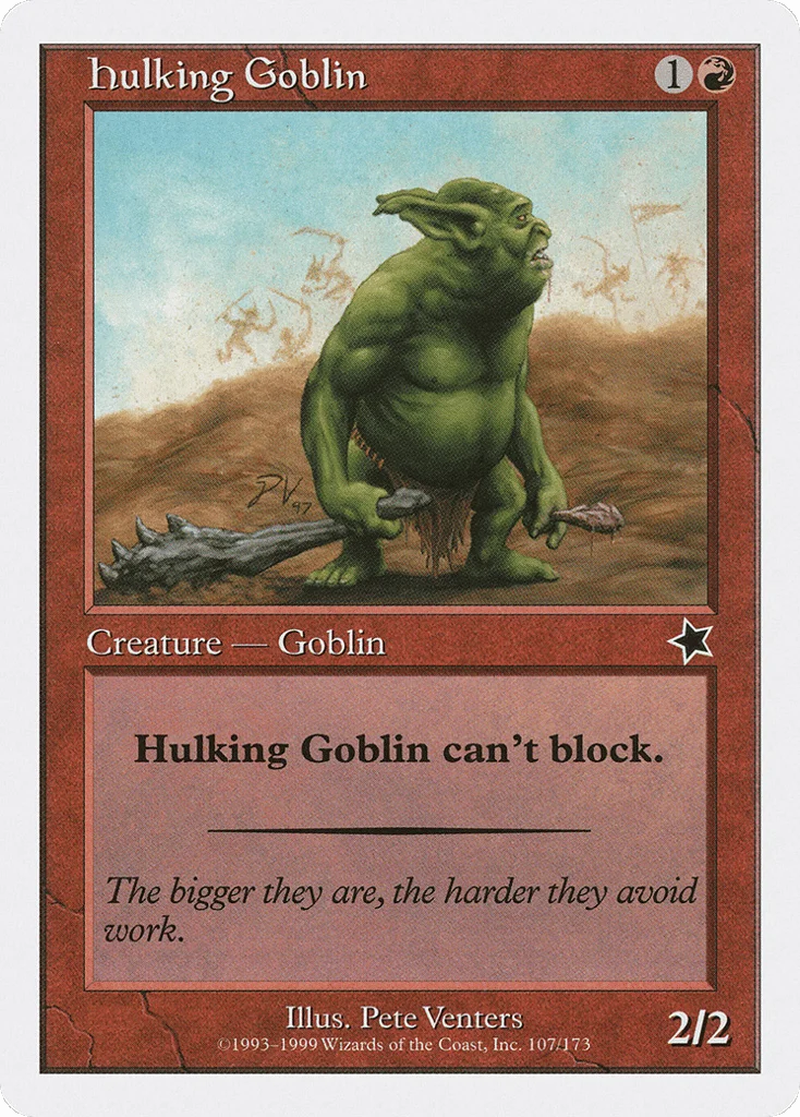 Hulking Goblin · Starter 1999
