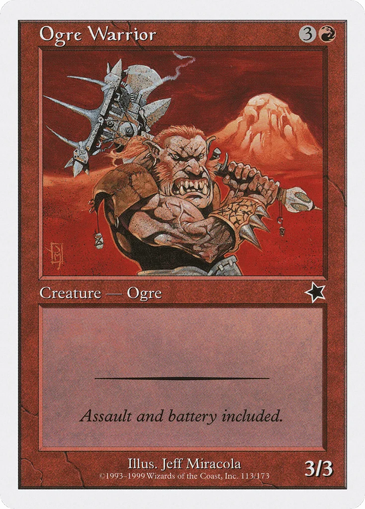 Ogre Warrior · Starter 1999